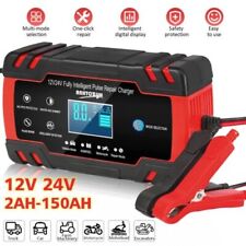 12V 24V Fully-Automatic Smart Car Battery Charger Maintainer Trickle Charger picture
