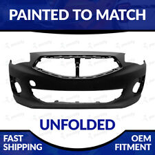 NEW Painted To Match 2017-2020 Mitsubishi Mirage G4 Sedan Unfolded Front Bumper picture