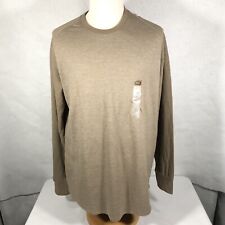 LT The Foundry Big & Tall Supply Co Men's Long Sleeve SweatShirt Oat Jaspe NWT picture