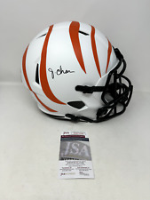 Jamarr Chase Cincinnati Bengals Autographed Signed LUNAR Full Size Helmet JSA picture