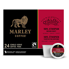Marley Coffee One Love, 100% Ethiopian, Medium Roast Coffee, Keurig K-Cup Brewer picture