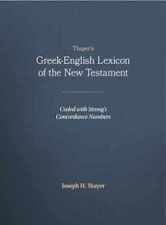 Thayer's Greek-English Lexicon of the New - Hardcover, by Thayer Joseph - Good picture