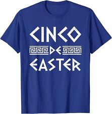 Cinco De Easter Funny Cinco De Mayo Orthodox Greek Unisex T-Shirt picture