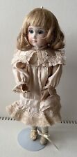 Antique Andre Thuillier A9T Bisque Head Bebe Artist Signed Repro 11” Doll picture
