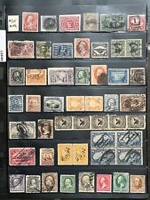US 1860s-1930s Fabulous Collection of Mint & Used in Stock Sheet CV $900 6R957 picture