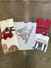 Vintage Starter Sportswear Mens Chicago Bulls Championship T-Shirt Reseller Lot picture