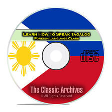 Learn How To Speak Tagalog, Fast & Easy Foreign Language Training Course, CD E19 picture