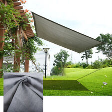 Sun Shade Sail Net Cloth HDPE 90% UV Canopy Sunscreen Patio Awning Cover J picture