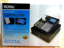 Royal 6000ML Electronic Cash Register, Black picture