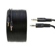 3.5mm Audio Stereo Male to Male Cable Aux Headphone Jack 3F-100FT Multi-Pack LOT picture