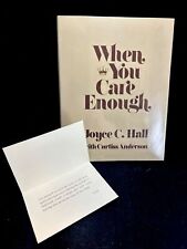 When You Care Enough—the Story Of Hallmark Corp. By Founder Joyce C Hall 1979 FE picture