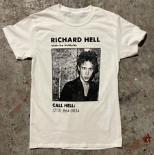 Vintage Richard Hell and the Voidoids Cotton White Unisex Shirt picture