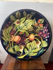 Stunning Moorcroft Charger Queens Choice - Real Statement Piece: First Quality picture