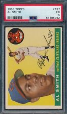 1955 Topps Al Smith #197 Cleveland Indians PSA 5 EX picture