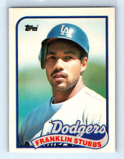 1989 Topps Tiffany  # 697 Franklin Stubbs Dodgers picture
