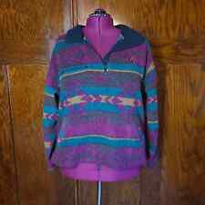 Vintage SCI Ski Country Imports Sweater Womens Size Large Spun Polyester 80s picture