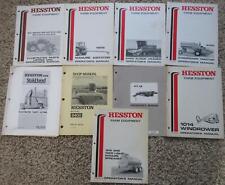 Hesston Farm Operators manual manure spreader stackhand hay rake windrower 6400 picture
