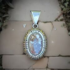Ray Begay Pendant Wild Horse Navajo Sterling Silver 1/2012KFG 2” Vintage picture