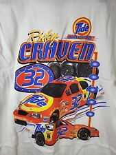 Vintage NOS NASCAR Ricky Craven Tide Downy Racing T-Shirt Size XL GILDAN New picture