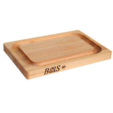 John Boos Chop-N-Slice Wood Cutting Board with Juice Groove, Maple picture