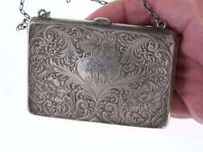 c1900 Antique Sterling Calling card case/wallet picture