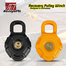 35Ton Snatch Block Recovery Winch Pulley Heavy Duty For Syntheitc & Steel Cable picture