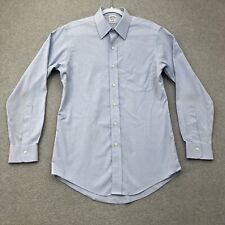 Brooks Brothers Button Shirt Mens 15.5-33 Extra Slim Fit All Cotton picture