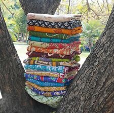 Wholesale Vintage Kantha Blanket Bedspread Indian Handmade Quilt Throw Cotton picture
