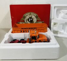First Gear Mack Granite Tractor Dump 1/34 Diecast Palumbo 18-3310 New Open Box picture