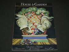 1924 FEBRUARY THE HOUSE & GARDEN MAGAZINE - GREAT PHOTOS & ADS - ST 494 picture