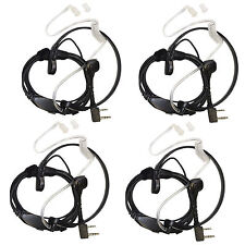 4x HQRP Headset PTT Throat Mic for Baofeng BF-888 BF-888S BF-999 BF-999S Radio picture