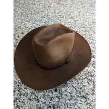 Vintage Stetson Mens Sz 7 Felt Western Cowboy Hat Brown 3X Beaver picture