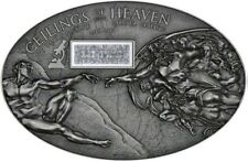 Cook 2012 Sistine Chapel Nano Heaven 5 Dollars Silver Coin,BU picture
