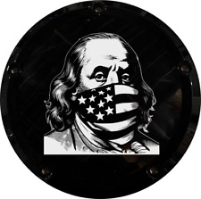 Harley Ben Franklin Flag Bandana Derby Cover 2016-current Touring Fitment Only picture