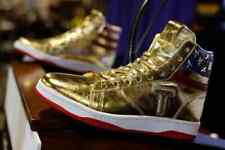 NEW Donald T GOLD Shoes MAGA 2024 NEVER SURRENDER  (Highest Quality M4-M12) picture