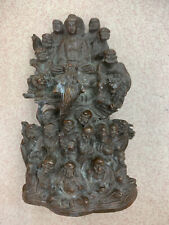 Large Chinese Bronze Hand Made *Buddha/18Arhats* Statue picture