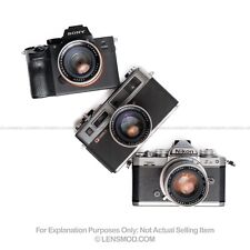 Yashica Electro 35 GSN Yashinon 45mm F1.7 Modified Lens for Sony E, FE & Nikon Z picture