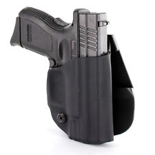 OWB KYDEX PADDLE HOLSTER for Springfield Handguns - Matte Black & BCF picture