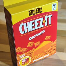 SWAG CHEEZ IT CRACKERS Boxer Briefs Underwear Mens LARGE 34-36 RED GAG GIFT NWT picture