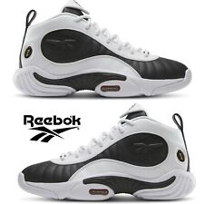 REEBOK ANSWER III BASKETBALL SHOES Men's Sneakers Running Casual Sport Black picture
