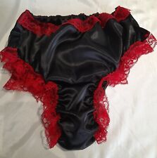 AB/DL Adult Baby Nappy Knickers Panties  Sissy Sexy Satin SATIN LINED picture