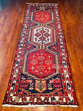 Exquisite 1960's Authentic Vintage Mint Hand Made Knotted Runner 10' x 3' ft picture