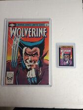 Wolverine #1 1982 Frank Miller With 1990 Impel #133 Most Valuable Comics Card picture