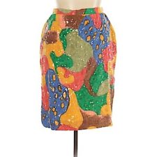 vintage 1980s Carlisle vintage sequin silk skirt picture