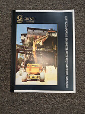 Grove SM2632E SM2232E Scissor Lift Platform Shop Service Repair Manual picture