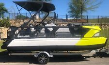 NEW 2023 SeaDoo Switch 21' 230HP Cruise pontoon boat NO DEALER FEES also blue picture