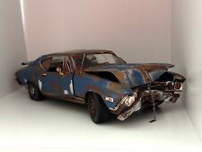1968 Chevrolet Chevelle Wrecked Abandoned Barn Find 1/18 Kodeblake Exclusive picture