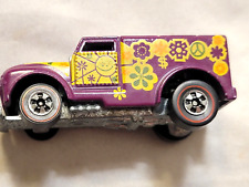 Vintage Hot Wheels Funny Money Purple Flower Armored Truck 1970 Mattel Hong Kong picture