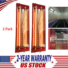 2000W Infrared Paint Curing Baking Lamp Heat Lamp Paint Booth Heater Light 110V picture