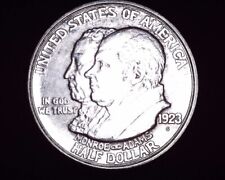 1923 S Monroe Doctrine Centennial Commemorative Silver Half Low Mintage #S226 picture
